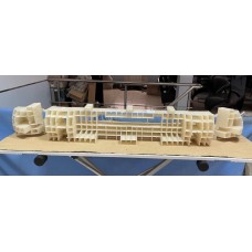 Абсорбер бампера заднего Daewoo Nexia