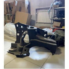 Брызговик левый с лонжероном в сборе ВАЗ-1118/2190